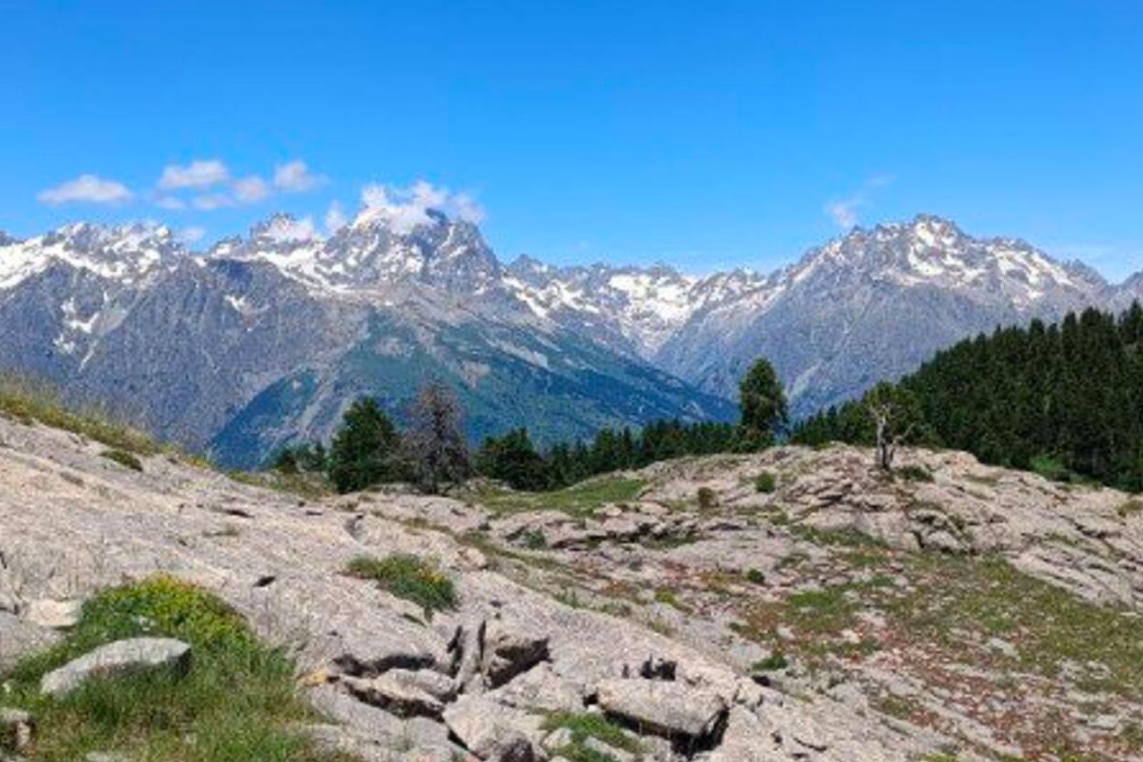 Randonnée journée panorama sur les Ecrins 
