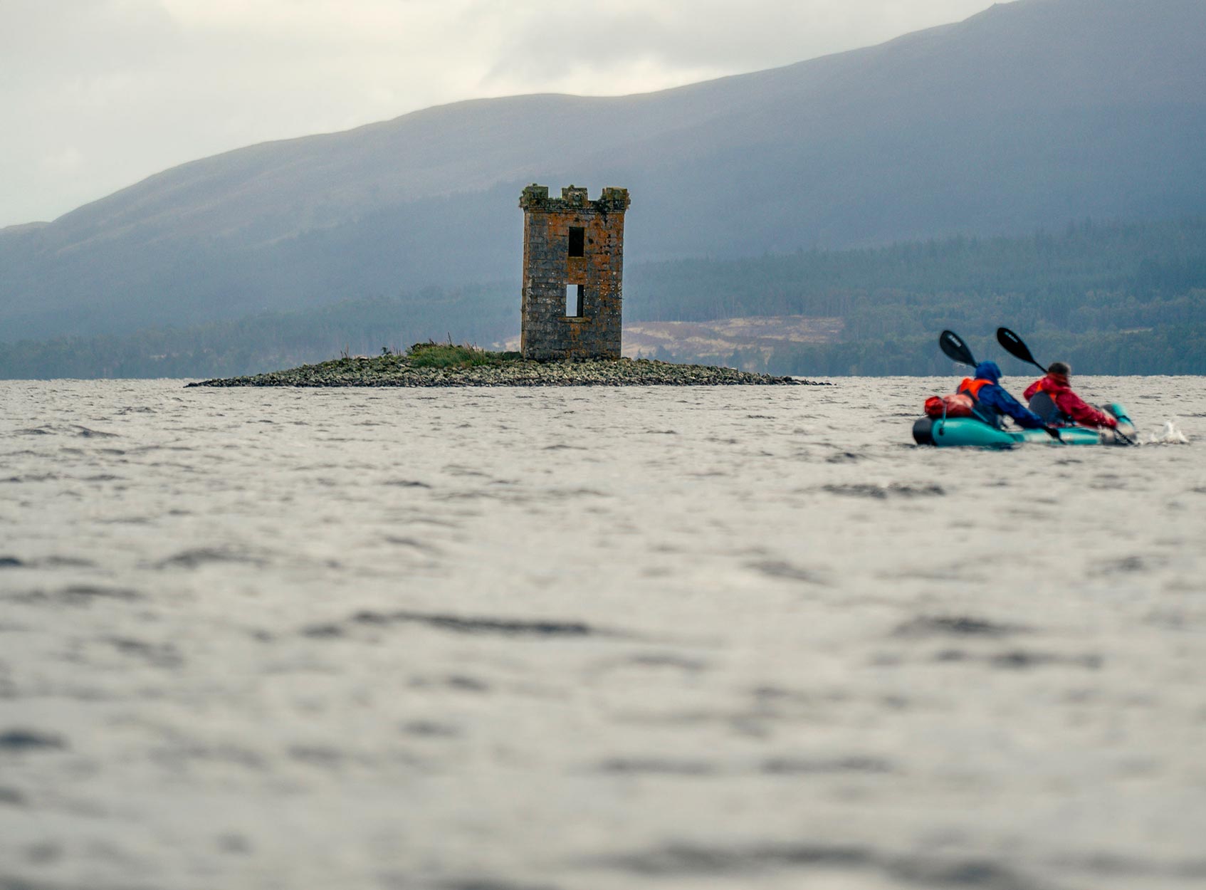 Trek Aventure Kilt ou double, la traversée des Highlands en rando packraft