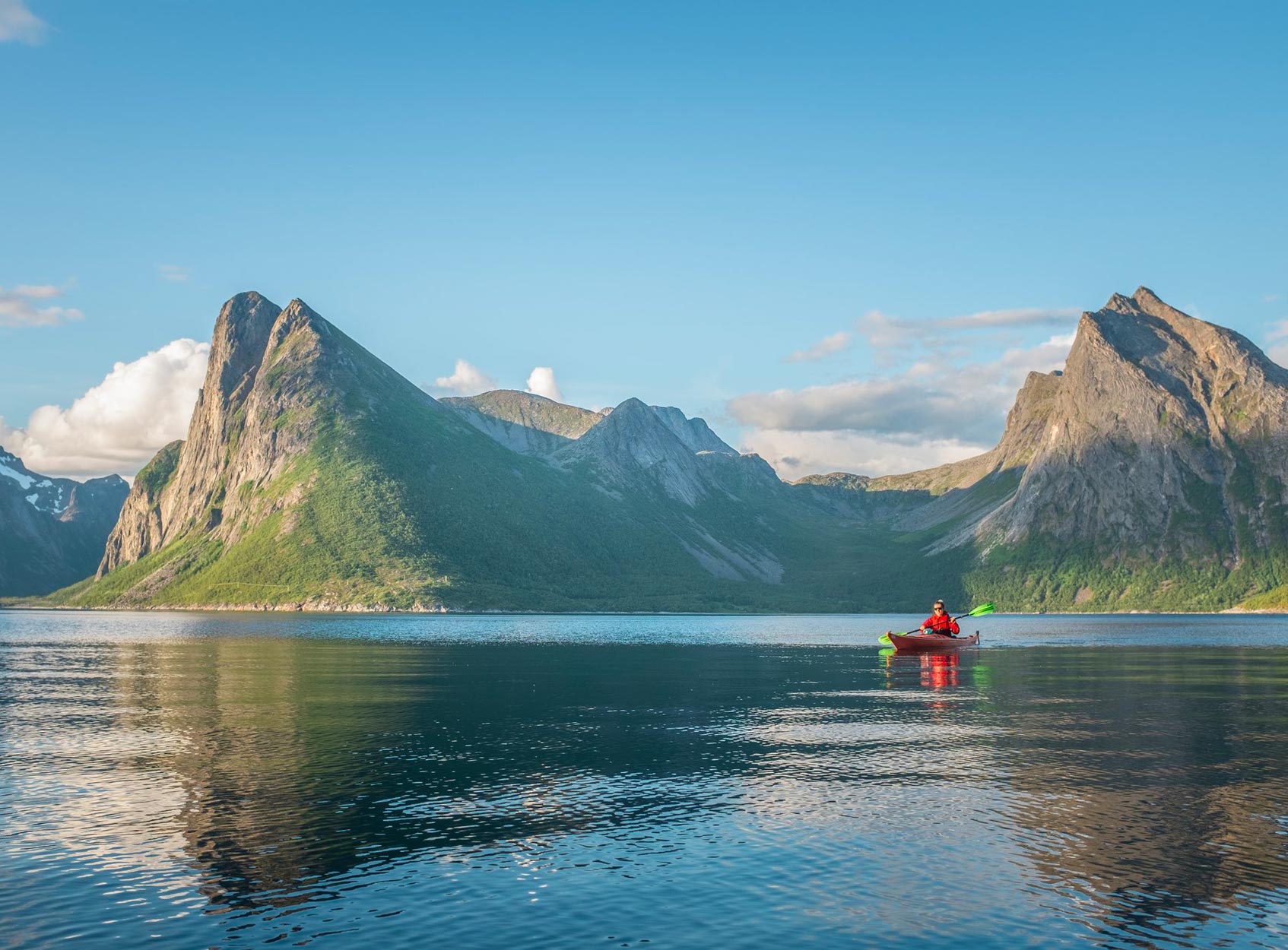 Trek Aventure Itinérance kayak de mer et randonnée au coeur de l'archipel de Senja